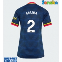 Arsenal William Saliba #2 Gostujuci Dres za Ženska 2026-27 Kratak Rukav